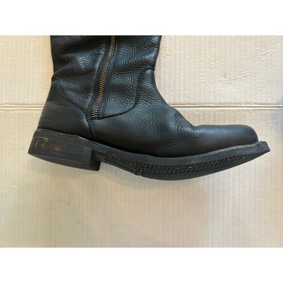 Caboras Women’s Sz 7.5 Black Leather Boots Tall Riding Slip Resistant Equestrian - Picture 10 of 16